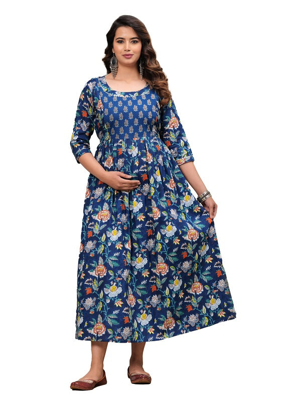 Dancing dreams cotton maternity and feeding kurti