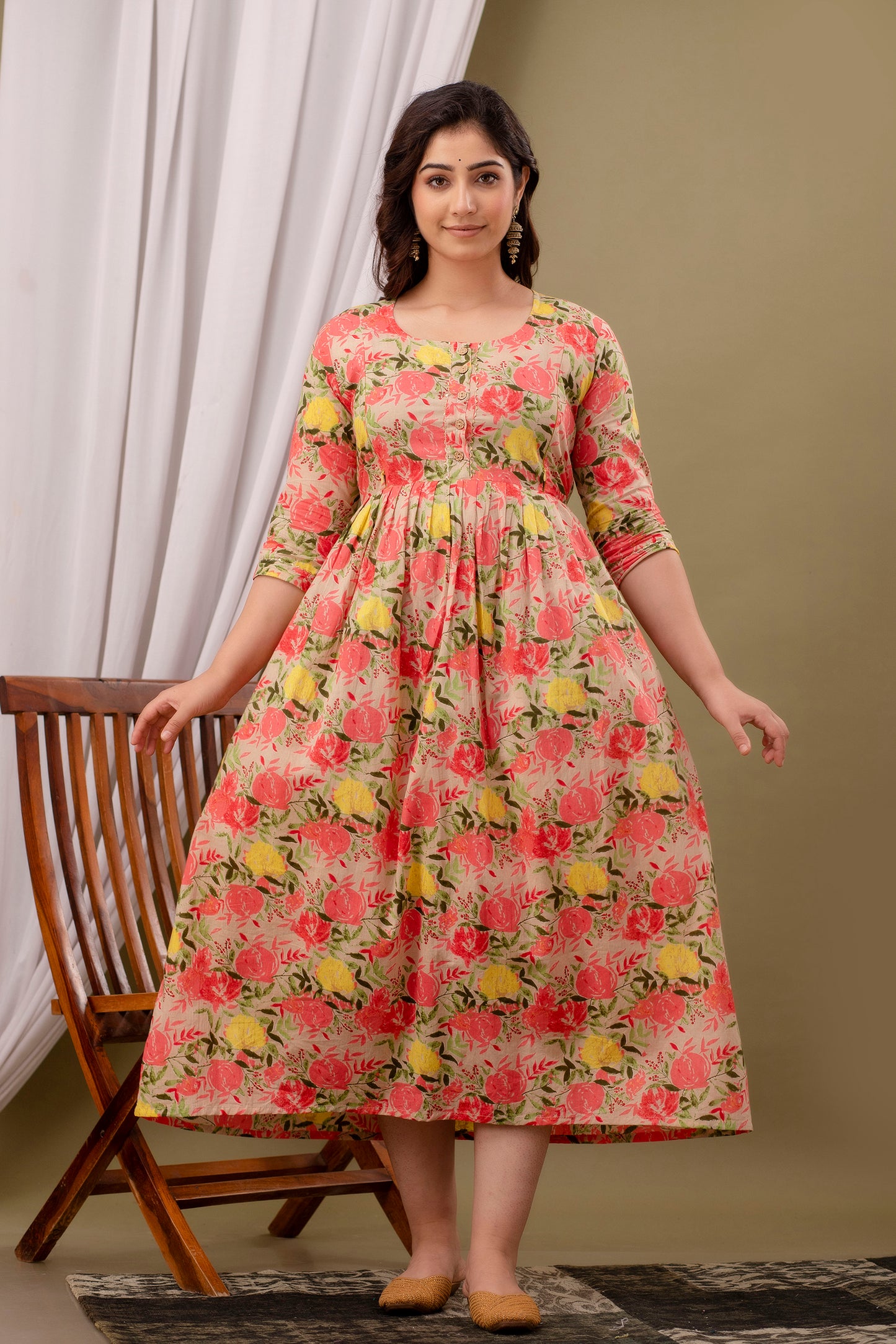 Blossom Comfort Maternity & Feeding Kurti