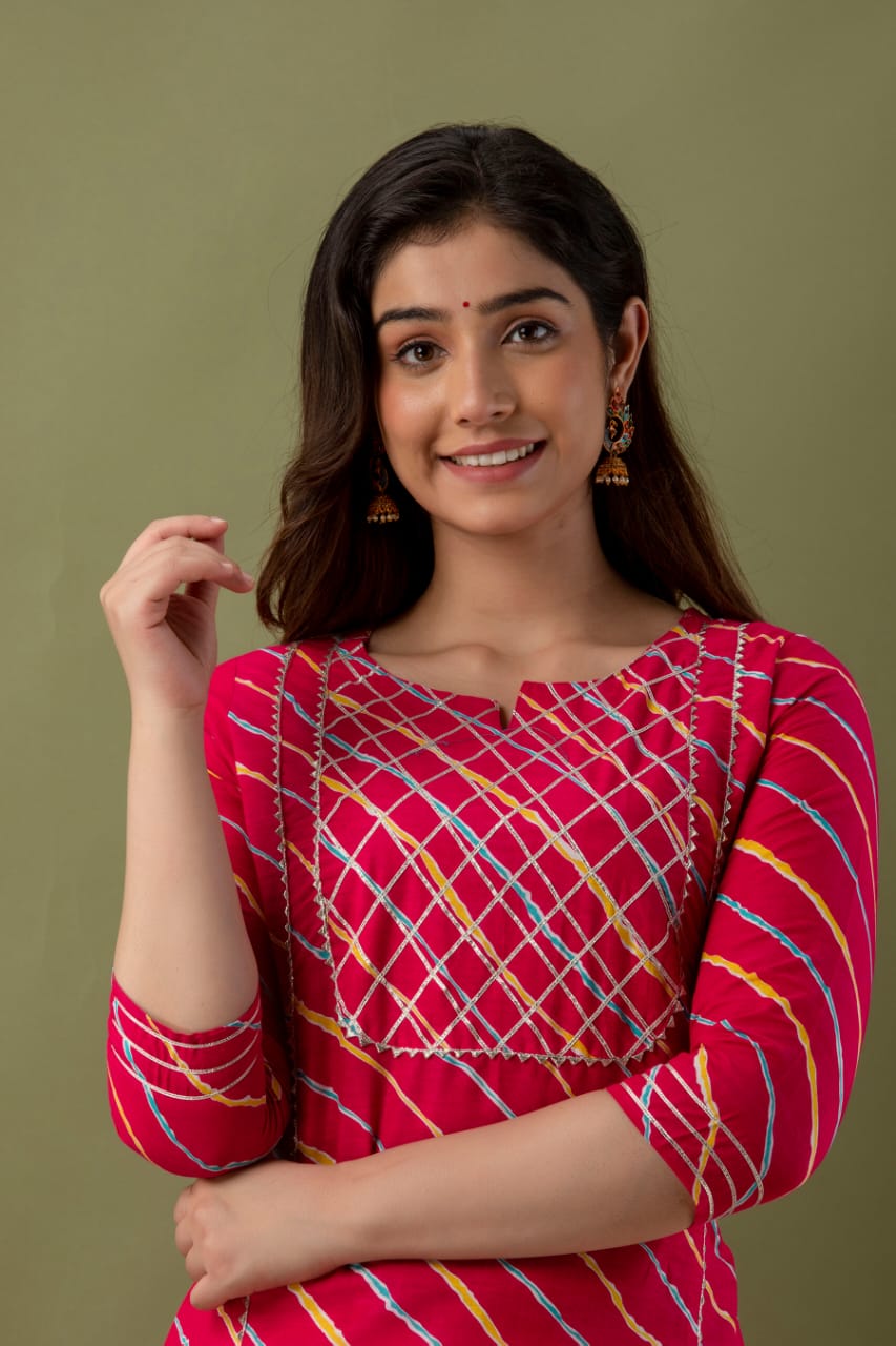 Cotton printed kurti