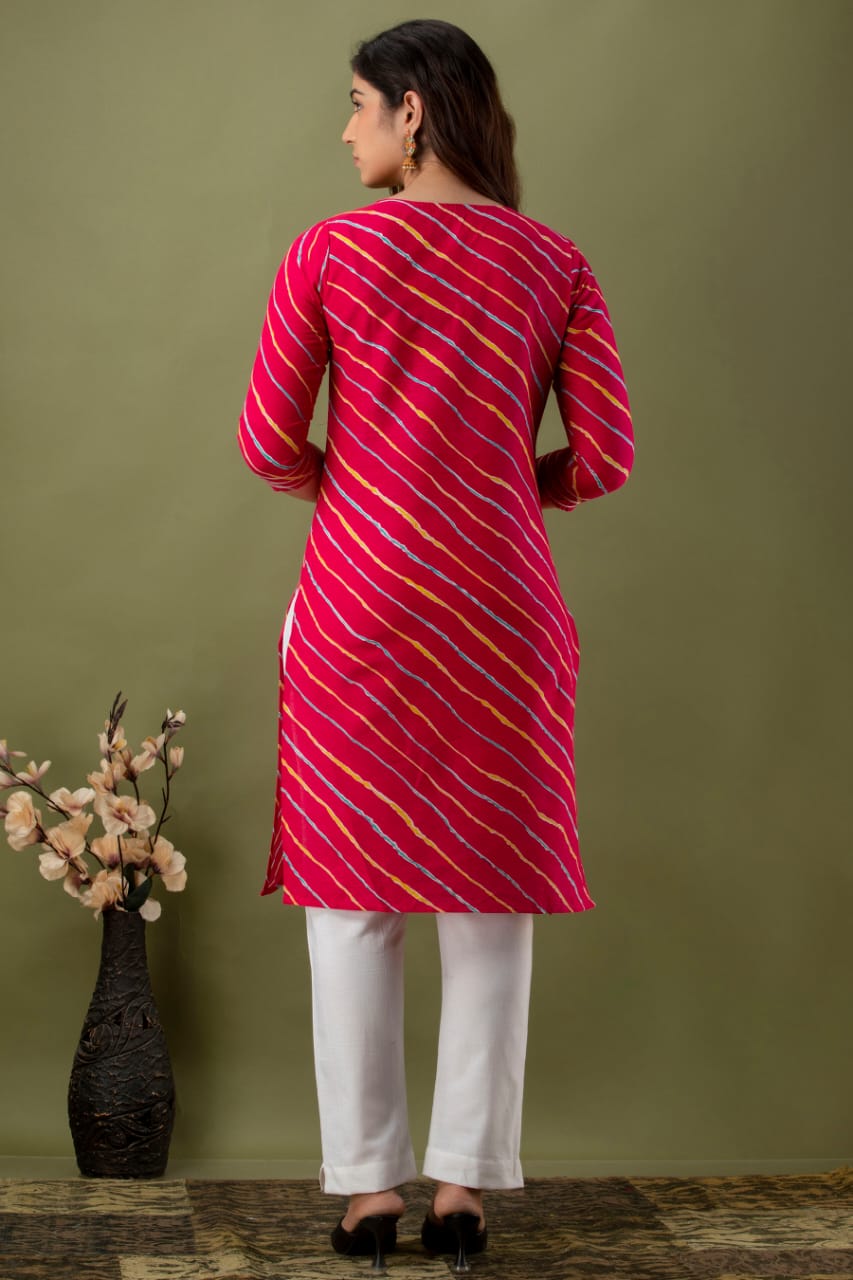 Cotton printed kurti