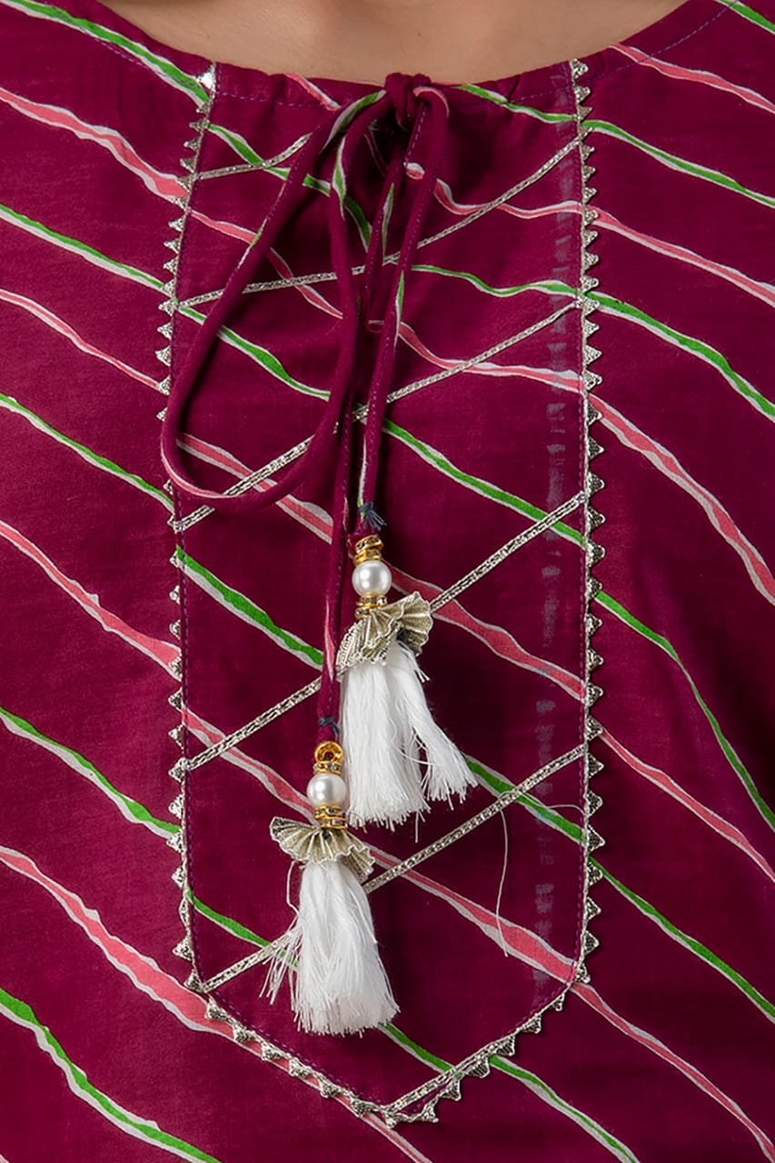 Cotton printed kurti