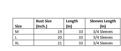 Rayon printed kaftan