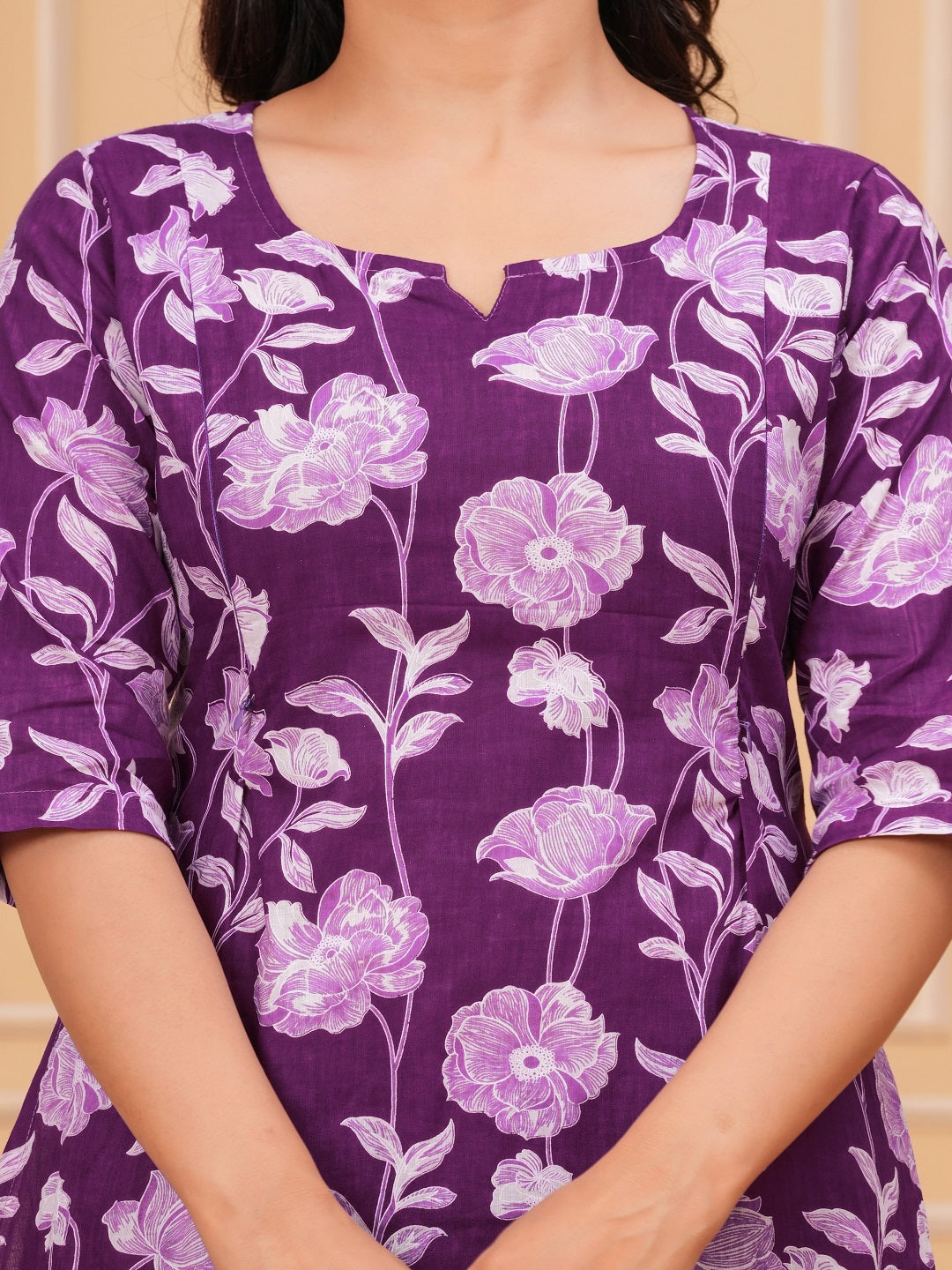 Purple line  flower feeding cord set