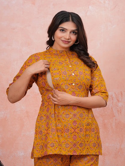 Brown blossom feeding cord set