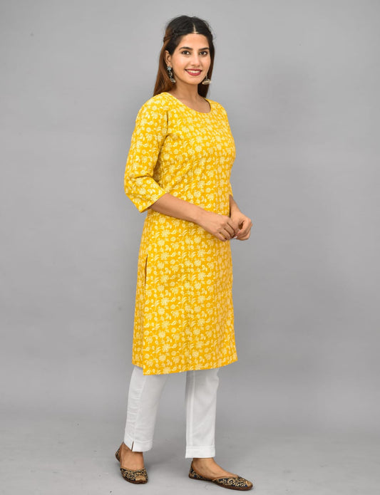 Jaipuri maternity and feeding kurti